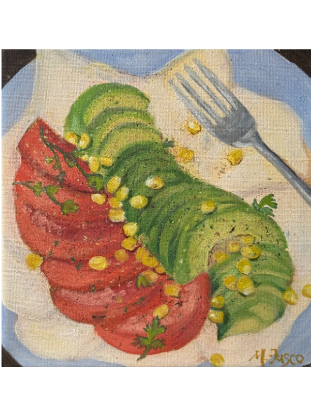 Avocados with Tomatoes